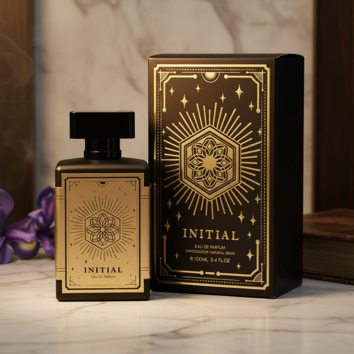 Flavia Initial Eau de Parfum Spray for Men 3.4 oz (100 ml) New Retail Box