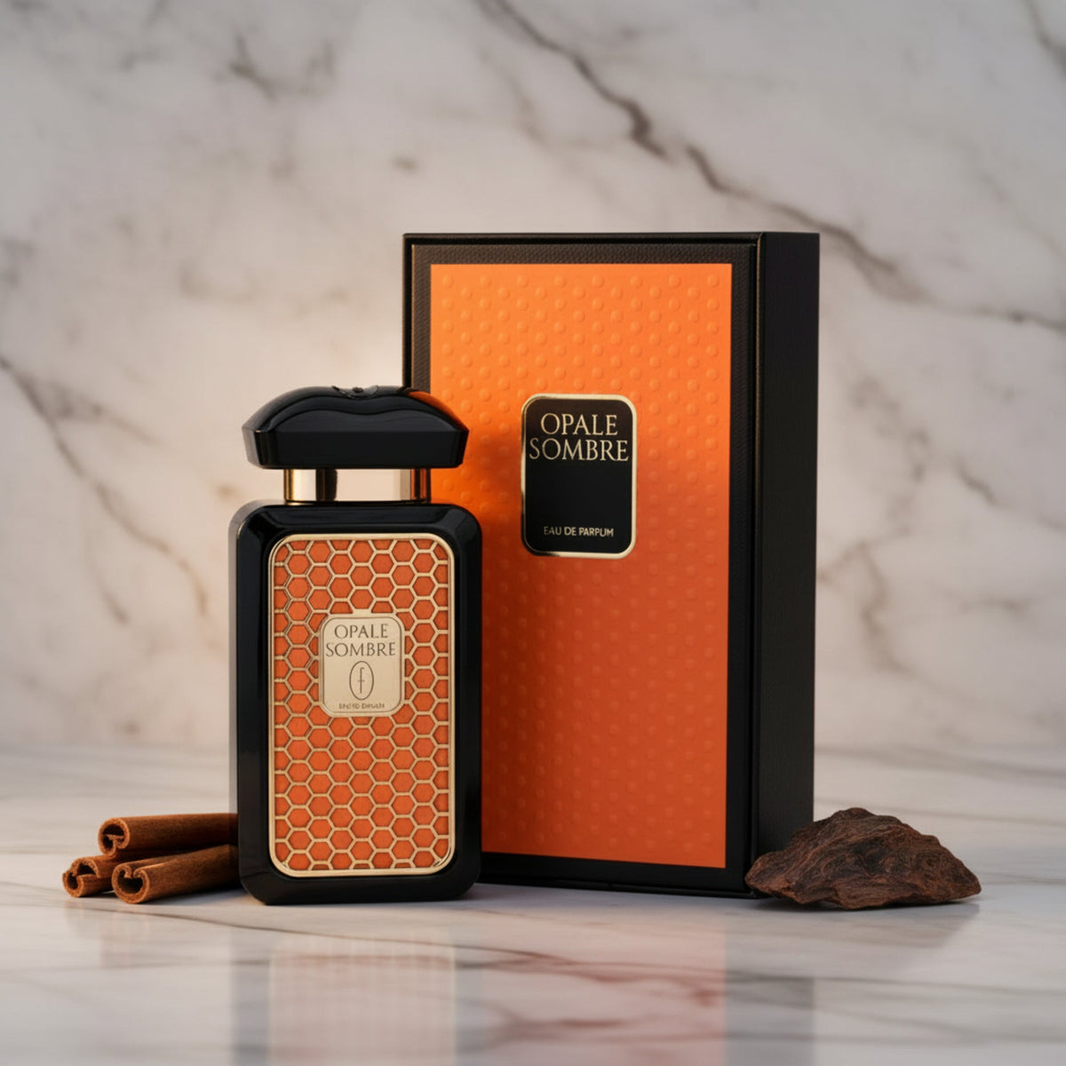 Flavia Opale Sombre Eau de Parfum Spray for Men 3.4 oz (100 ml) by Sterling Perfumes