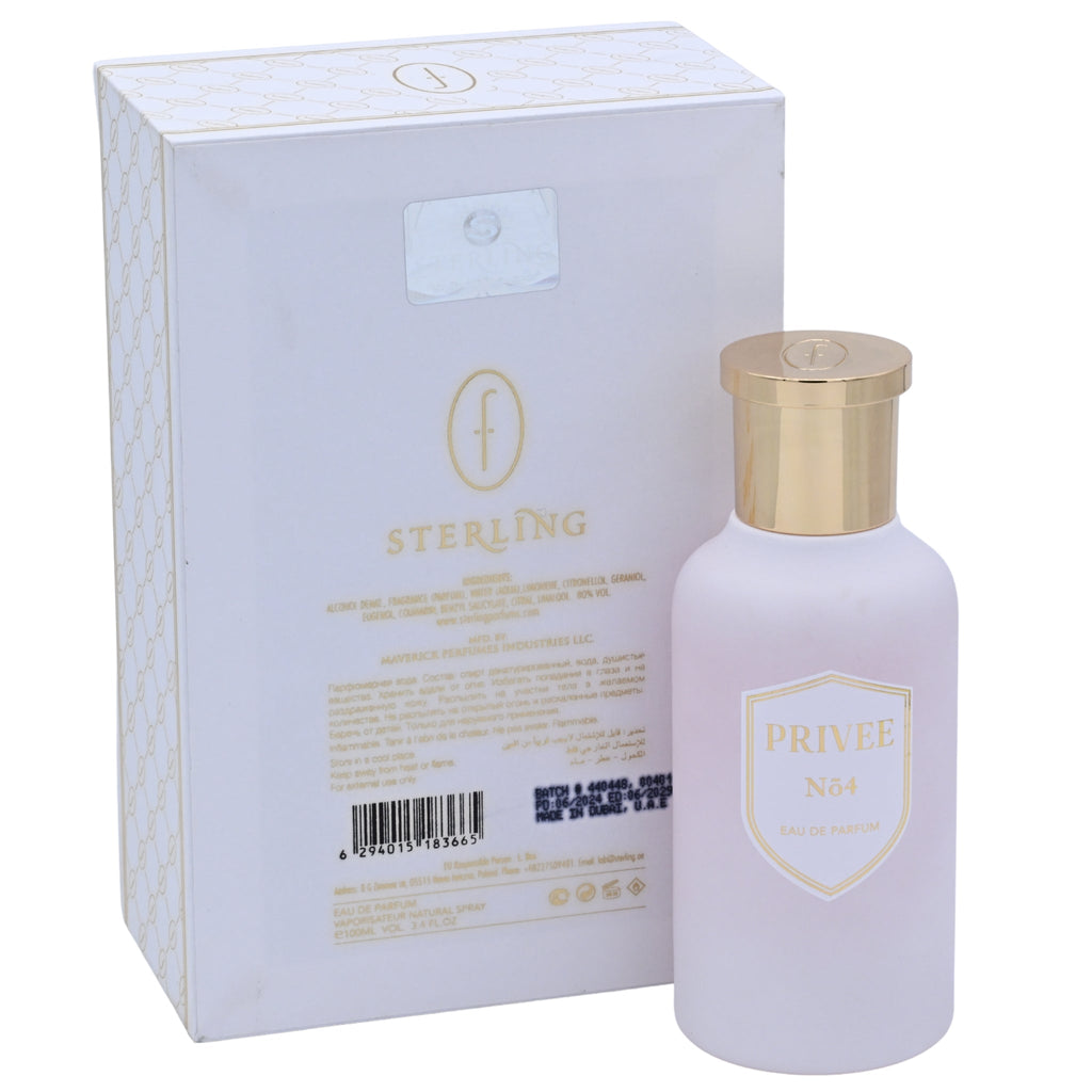 Flavia Privee No. 4 EDP Unisex Spray 3.4 oz 100ml, New Box