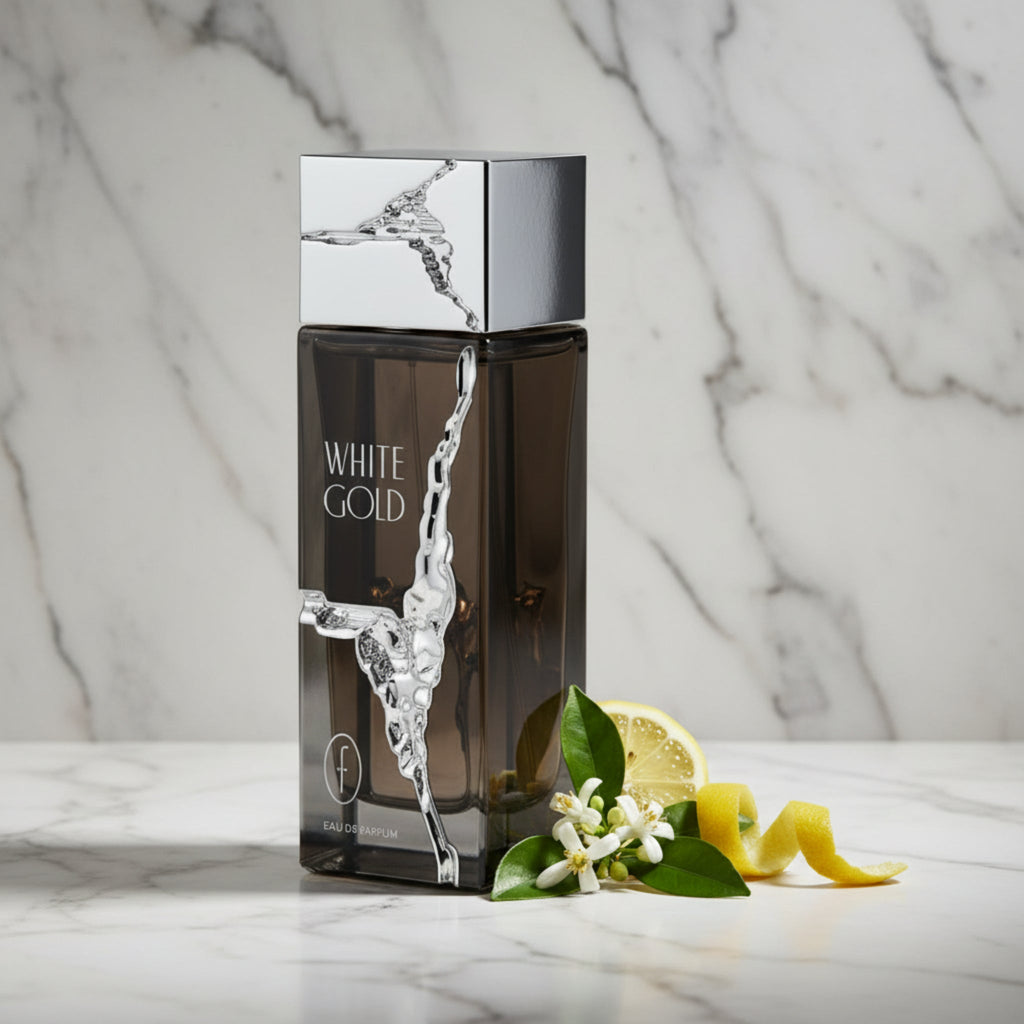 Flavia White Gold Eau de Parfum Spray for Men 3.4 oz (100 ml) New in Retail Box