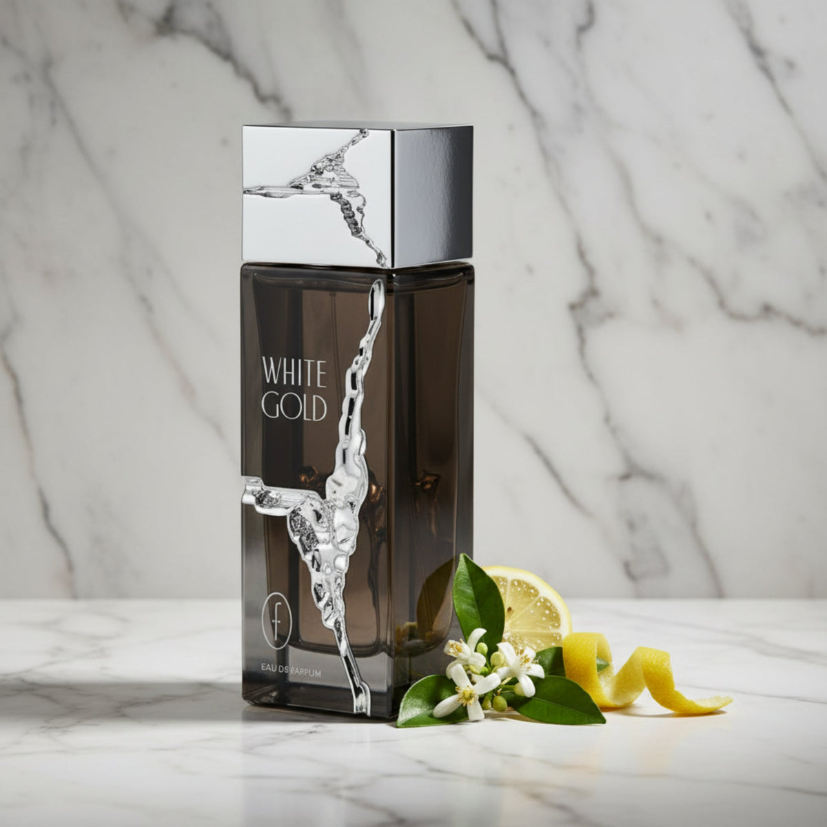 Flavia White Gold Eau de Parfum Spray for Men 3.4 oz (100 ml) New in Retail Box