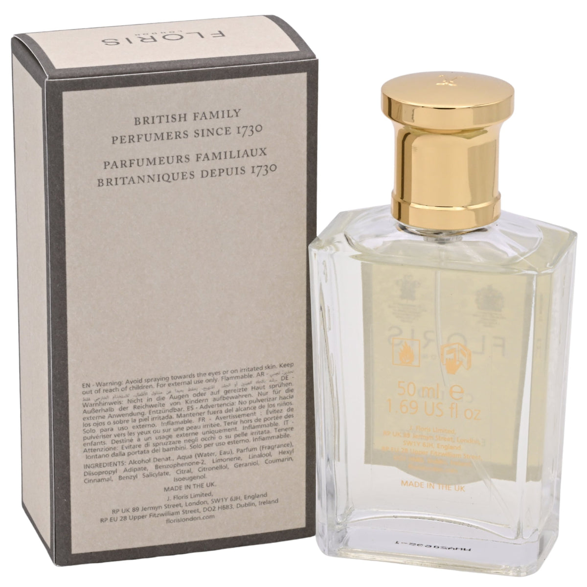 Floris Cefiro Eau de Toilette (EDT) Unisex Spray 1.69 fl oz / 50 ml - New Retail Box
