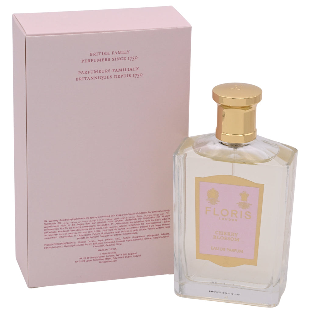 Floris Cherry Blossom Eau de Parfum Spray for Women 3.4 oz (100 ml) - New Retail Box