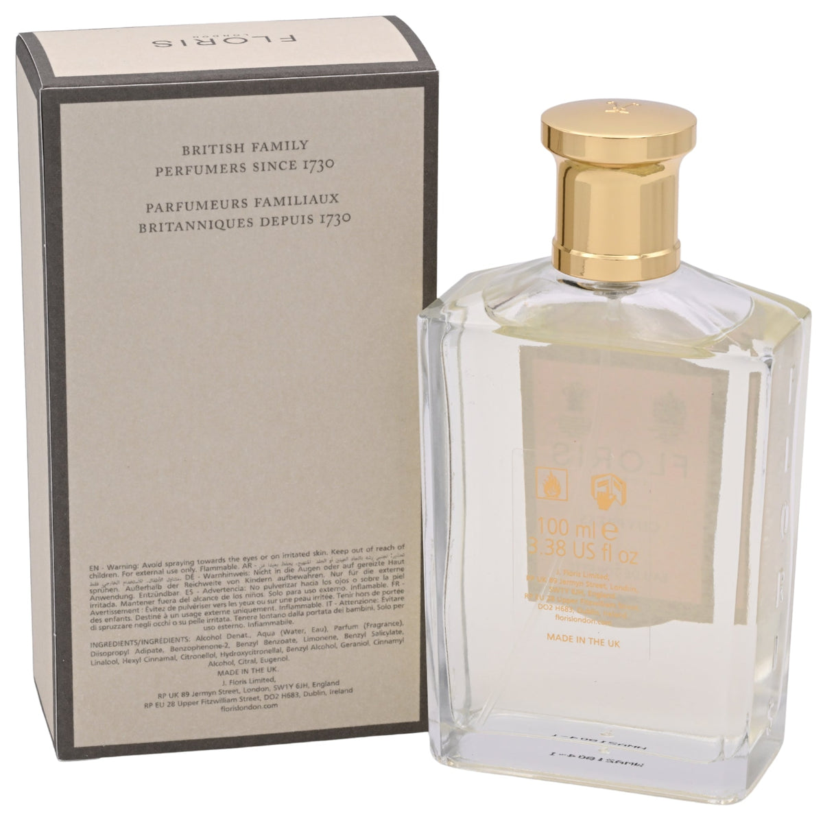 Floris Chypress Eau de Toilette Spray for Men 3.4 oz (100 ml) New Retail Box