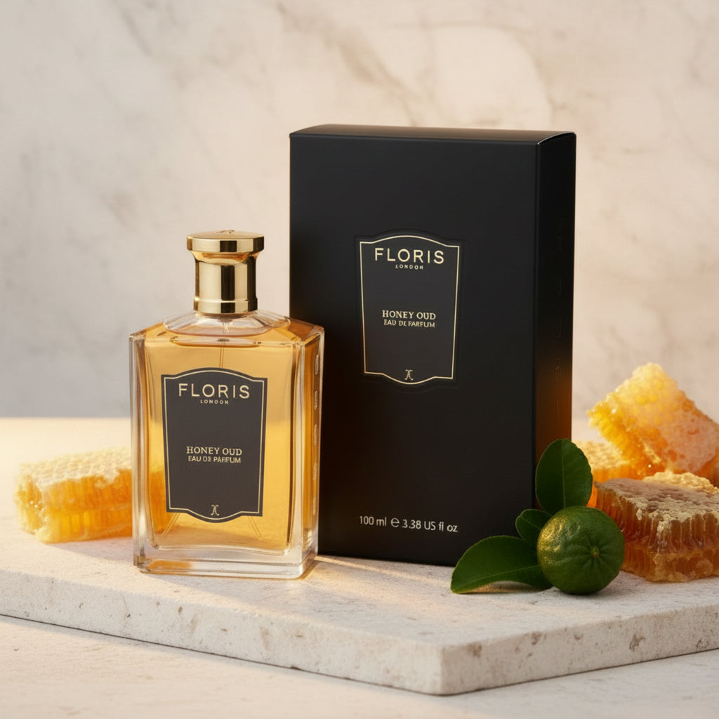 Floris Honey Oud Eau de Parfum (EDP) Unisex Spray 3.4 oz / 100 ml New Retail Box