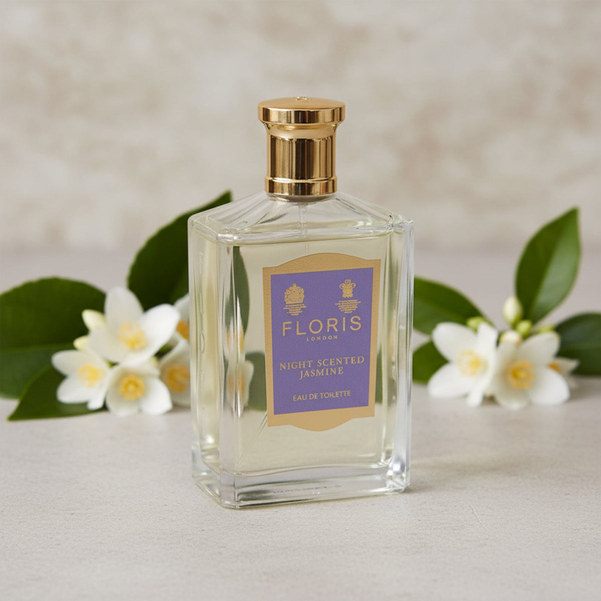 Floris Night Scented Jasmine Eau de Toilette Spray for Women 3.38 oz