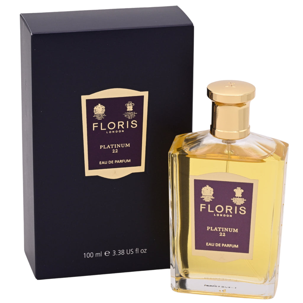 Floris Platinum 22 Eau de Parfum Spray Unisex 3.4 oz (100 ml) New Retail Box