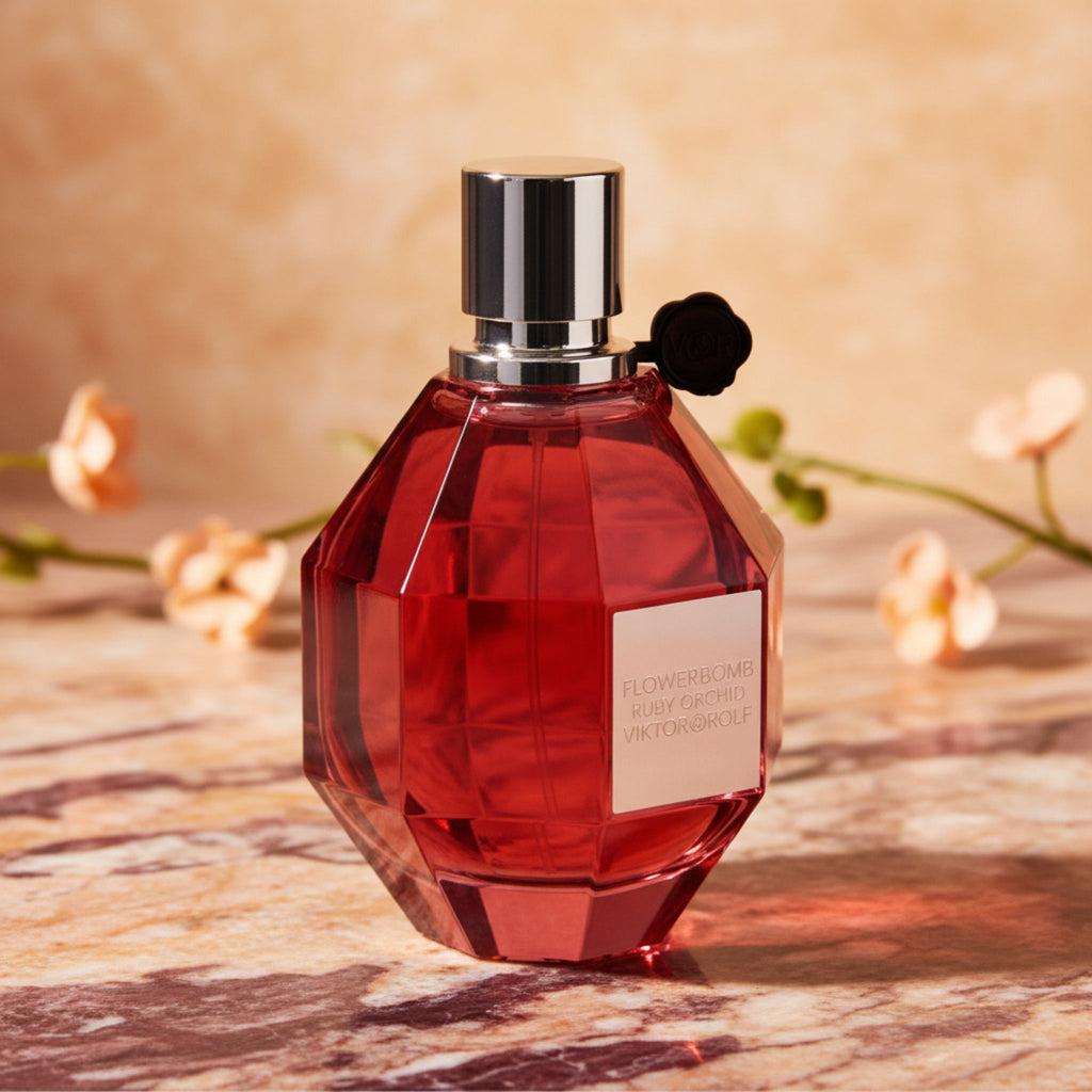 Flowerbomb Ruby Orchid by Viktor & Rolf for her EDP 3.3 /3.4 oz New in Box