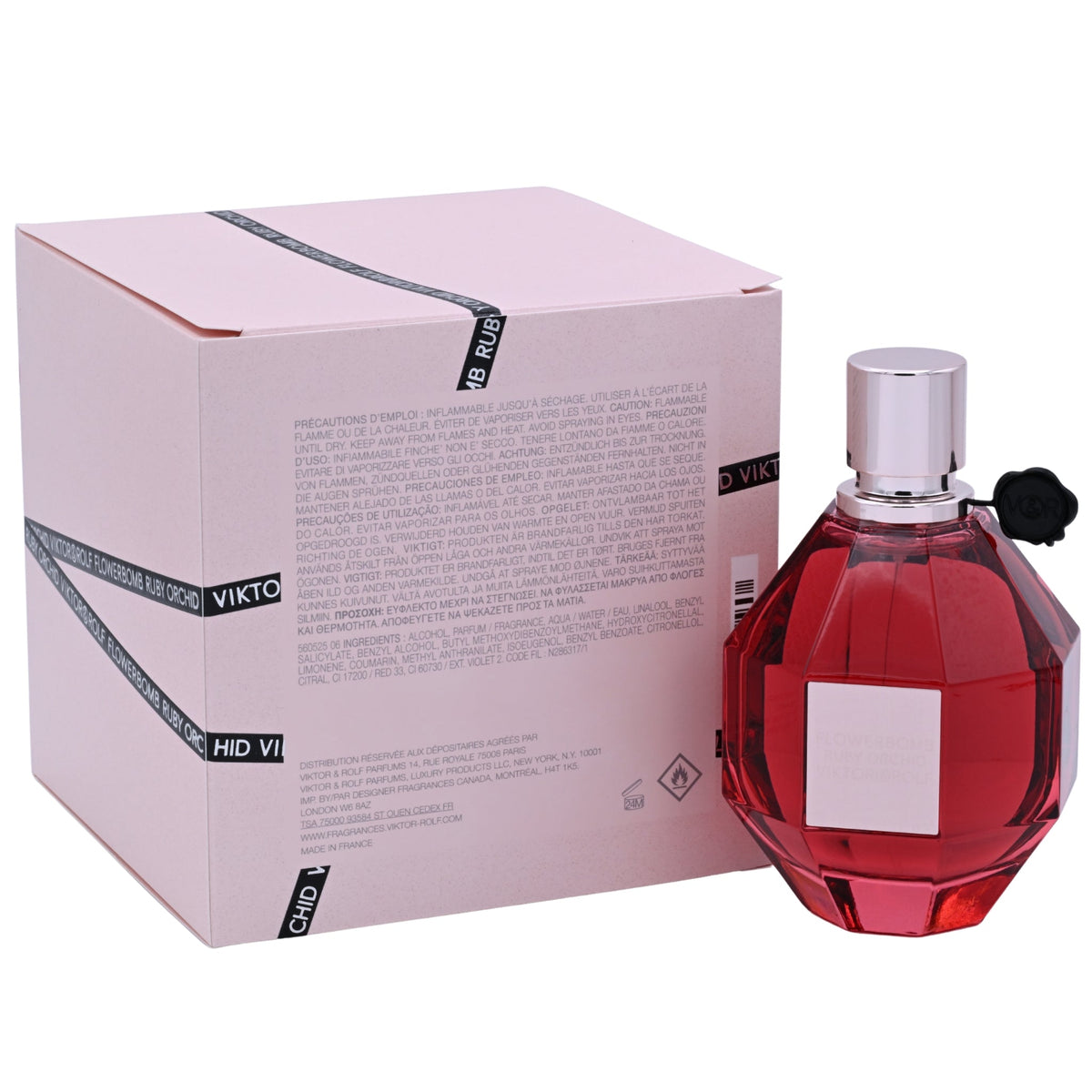 Flowerbomb Ruby Orchid by Viktor & Rolf for her EDP 3.3 /3.4 oz New in Box