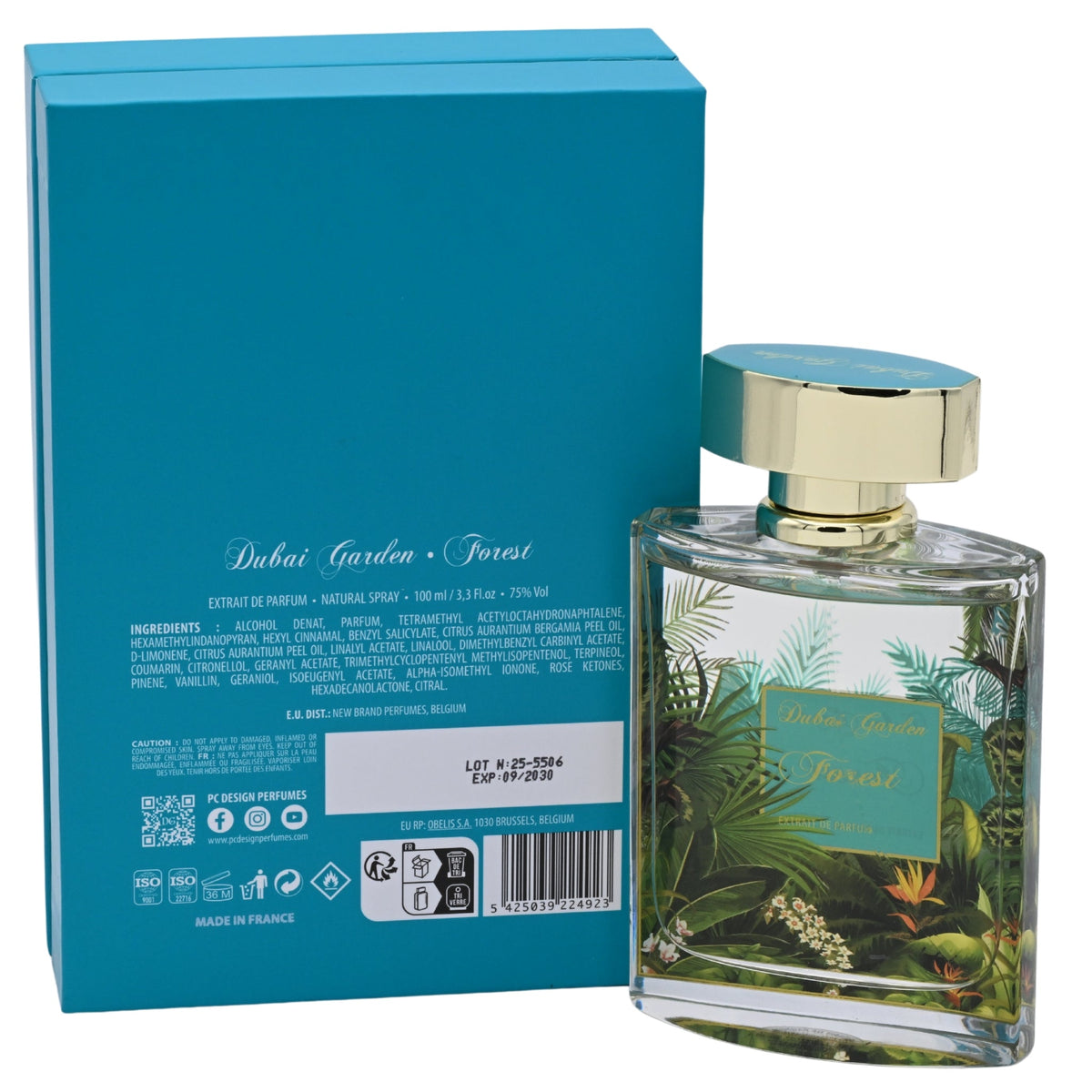 Forest by Dubai Garden perfume unisex EDP 3.4 oz New in Box