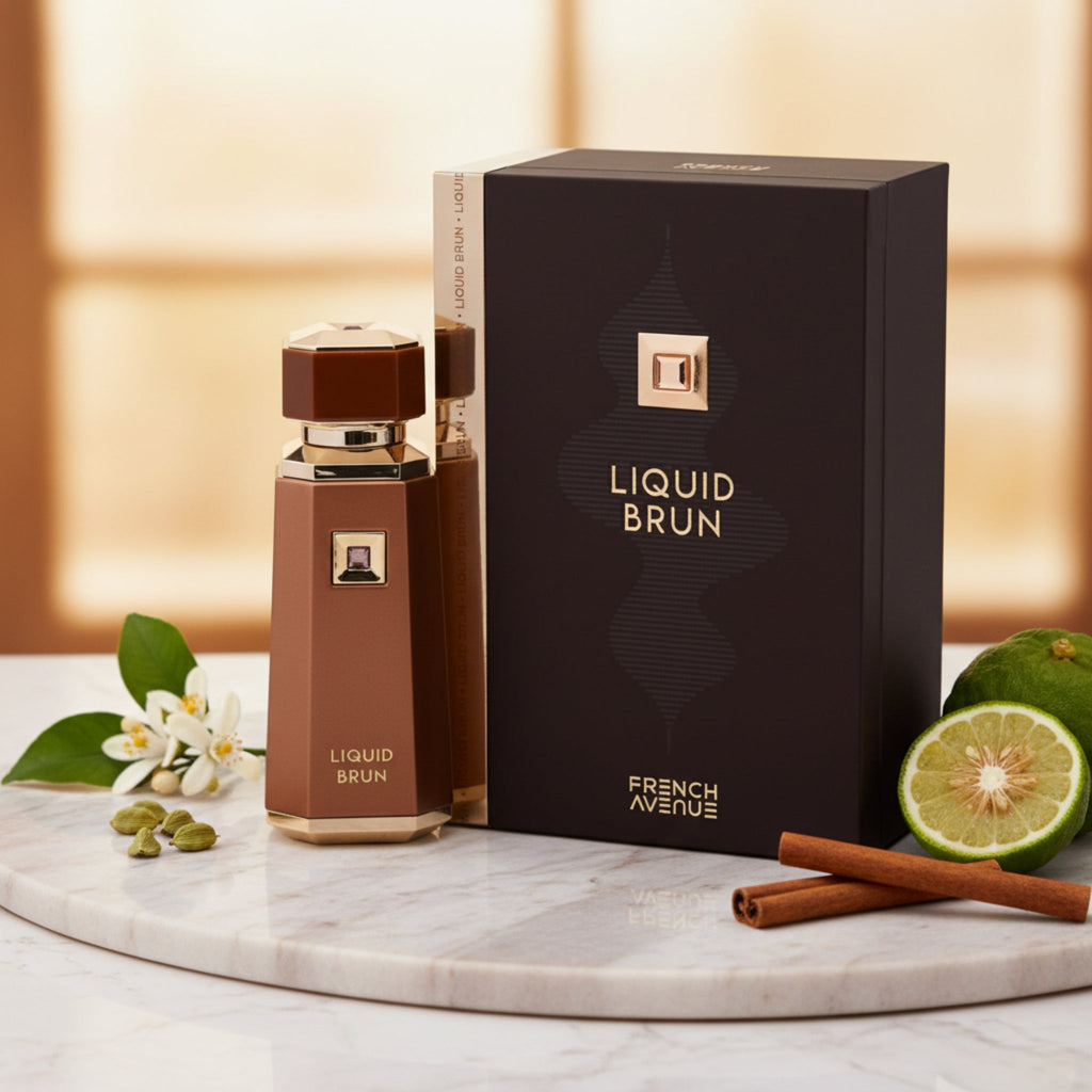French Avenue Liquid Brun Eau de Parfum Spray for Men 3.4 oz / 100 ml NIB