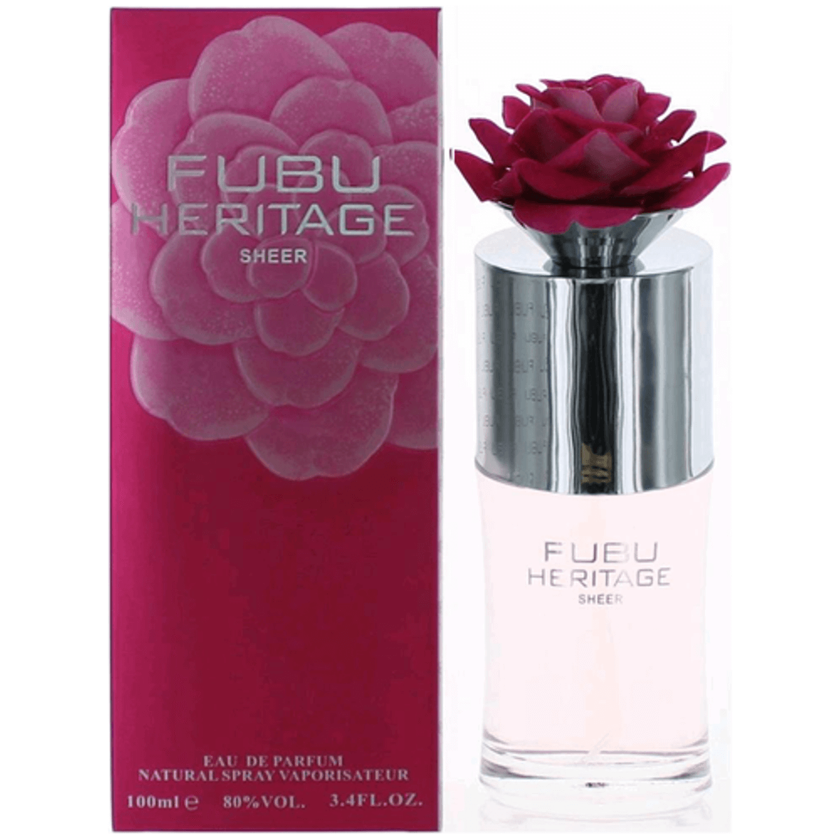 Fubu Heritage Sheer By Fubu perfume for Women EDP 3.3 / 3.4 oz New In Box