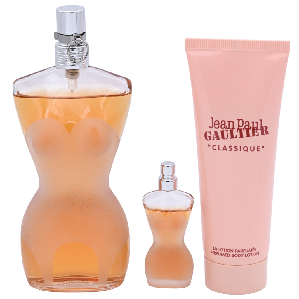 Gaultier Classique by Jean Paul for women 3pcs Gift Set