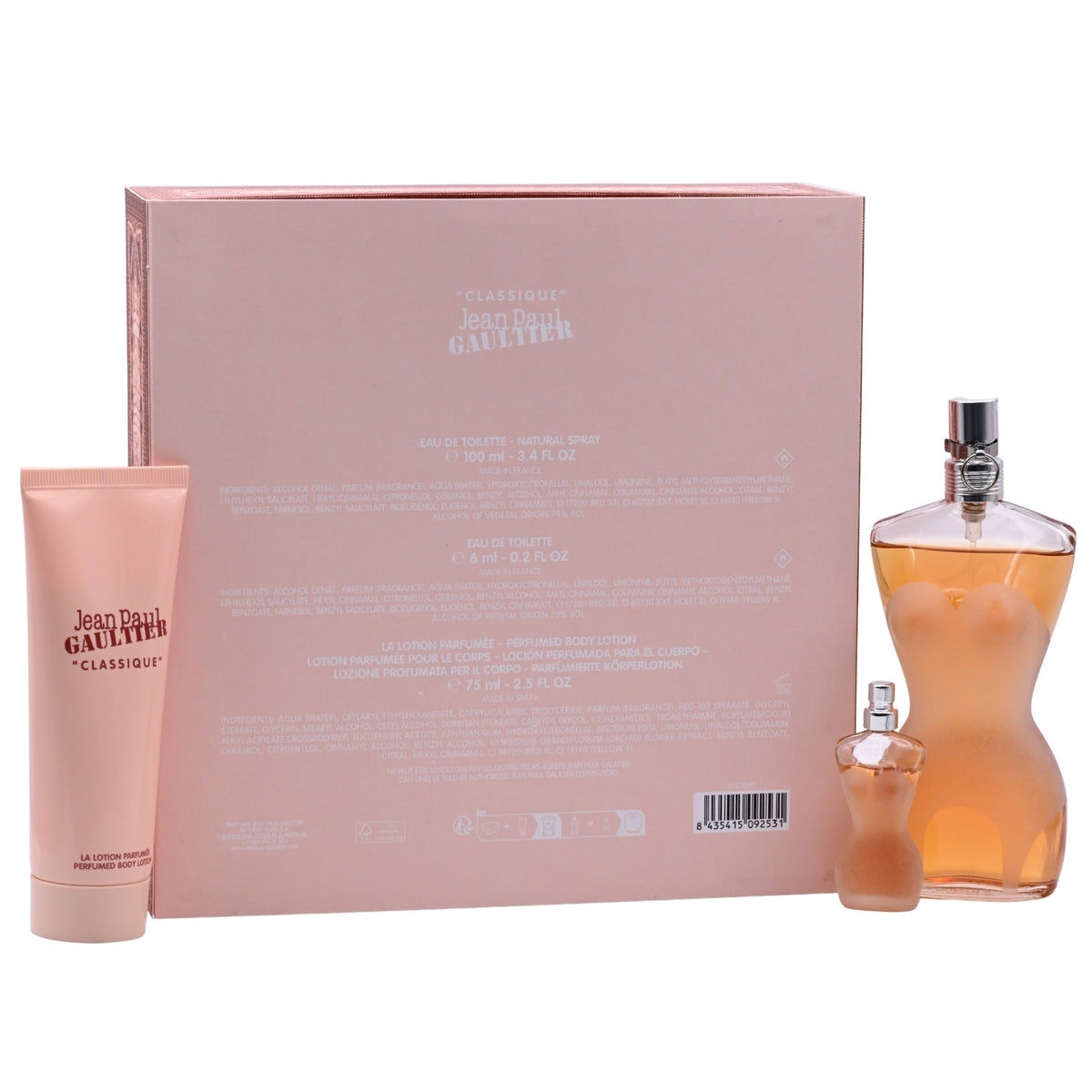 Gaultier Classique by Jean Paul for women 3pcs Gift Set