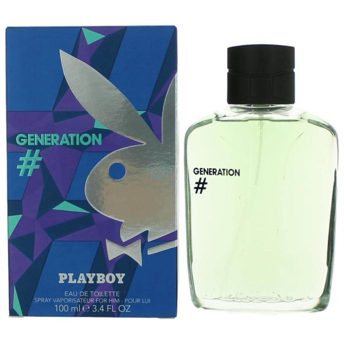 PLAYBOY GENERATION by Playboy cologne for men EDT 3. / 3.4 oz New in Box