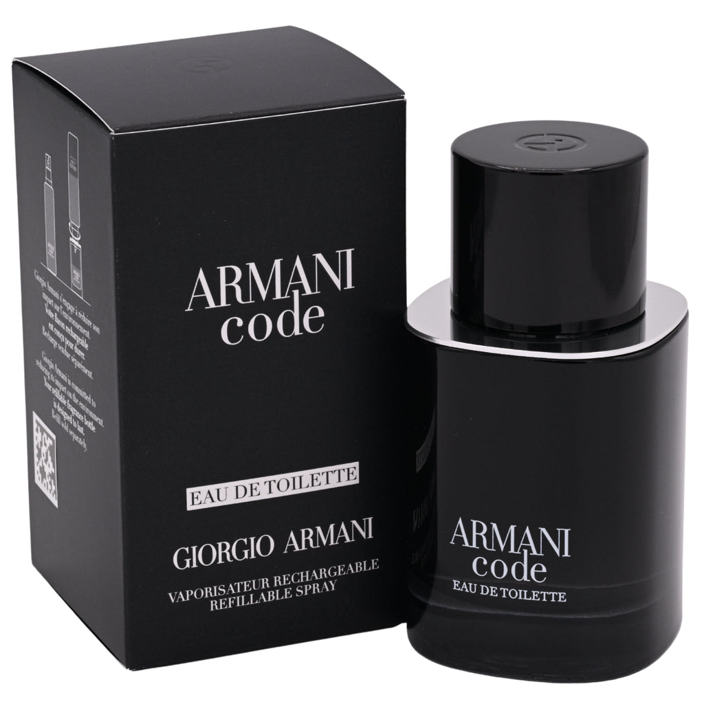 Giorgio Armani Armani Code Eau de Toilette (EDT) Spray for Men 1.7 fl oz (50 ml) - Refillable