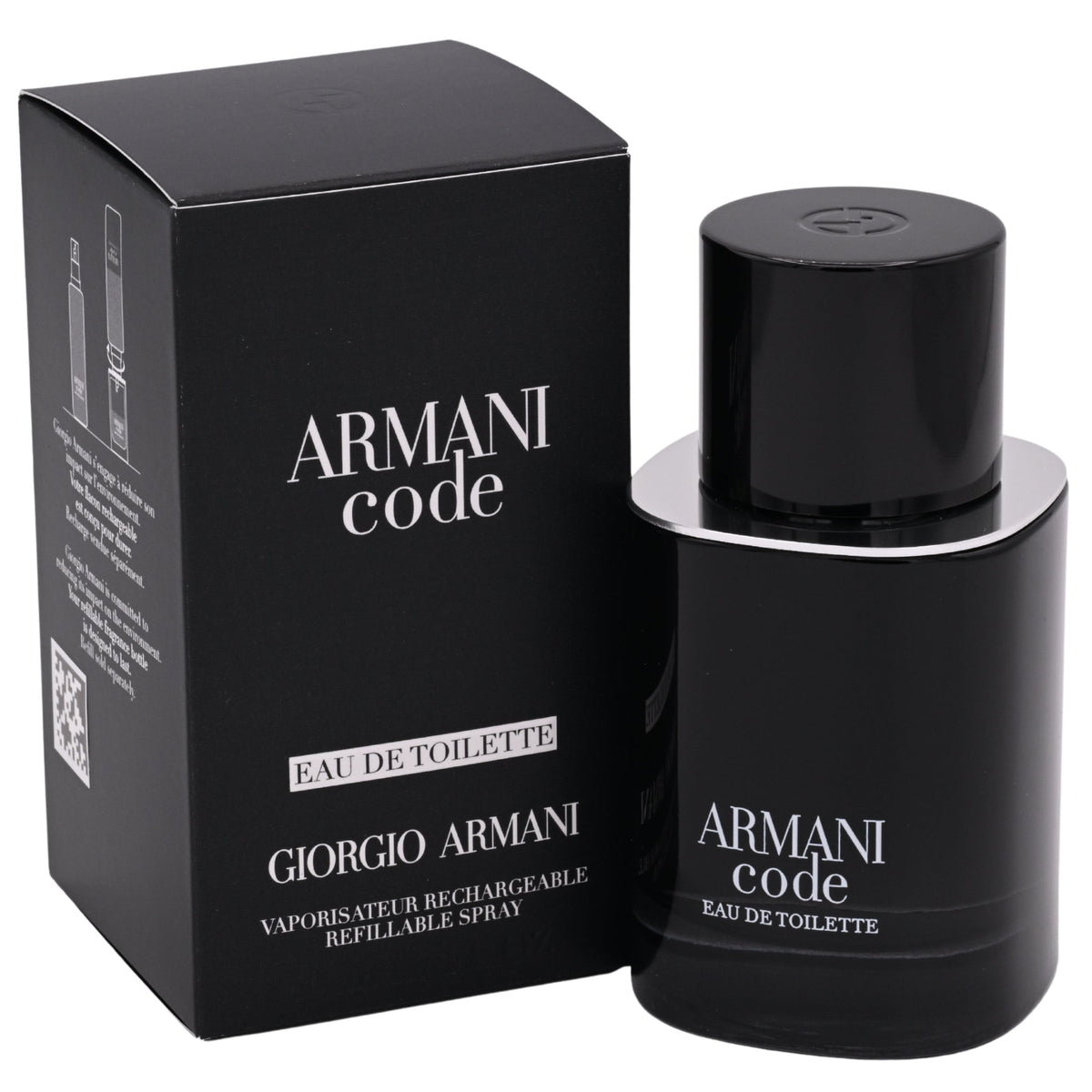 Giorgio Armani Armani Code Eau de Toilette (EDT) Spray for Men 1.7 fl oz (50 ml) - Refillable