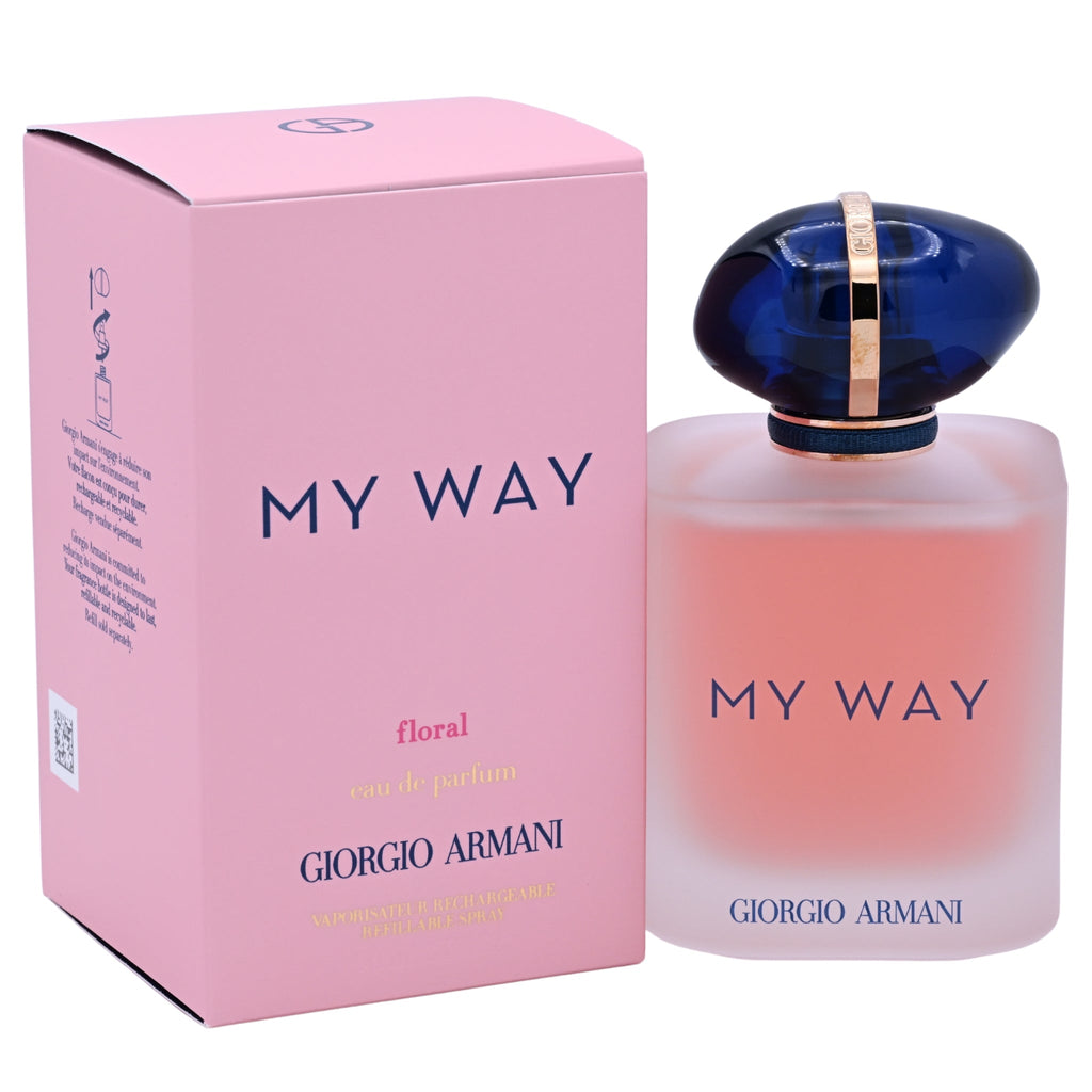 Giorgio Armani My Way Floral Eau de Parfum Spray for Women 3.0 oz (90 ml) Refillable - New Retail Box