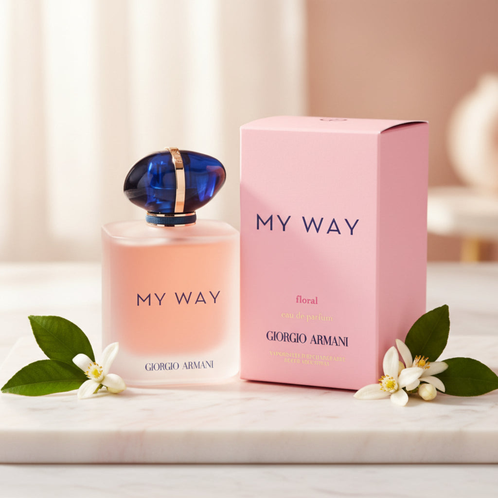 Giorgio Armani My Way Floral Eau de Parfum Spray for Women 3.0 oz (90 ml) Refillable - New Retail Box