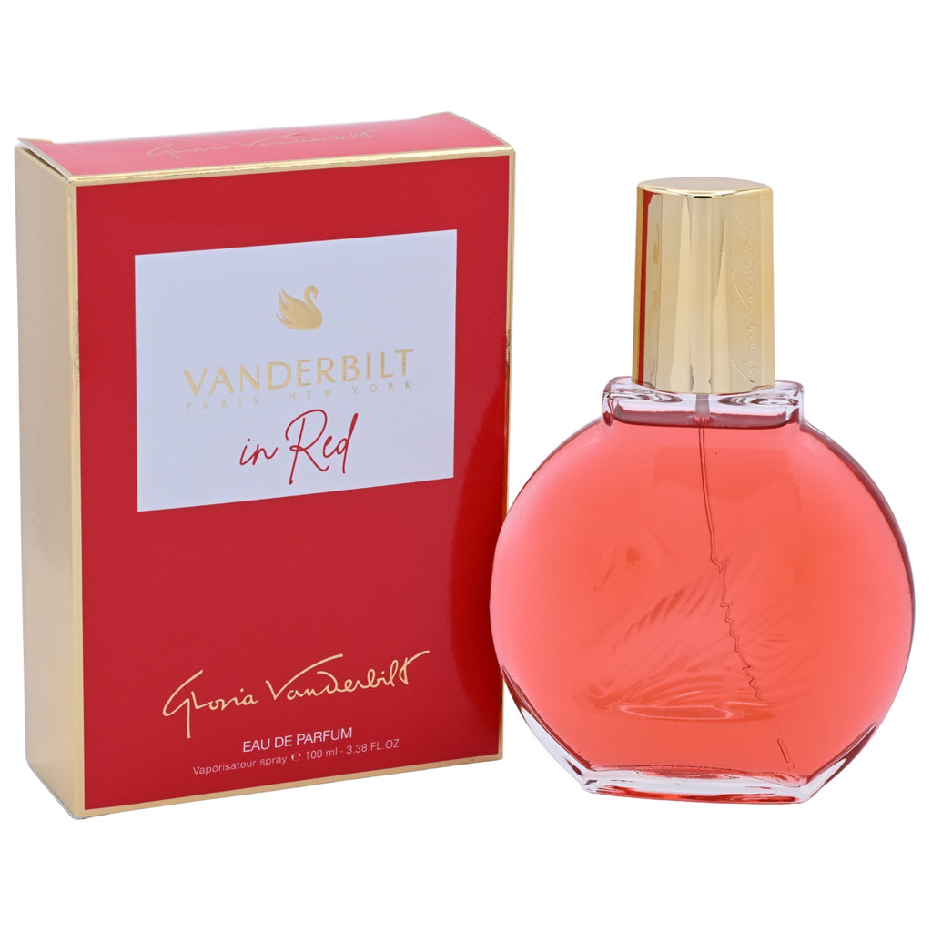 Gloria Vanderbilt Vanderbilt In Red Eau de Parfum Spray for Women 3.38 fl oz (100 ml) New Retail Box