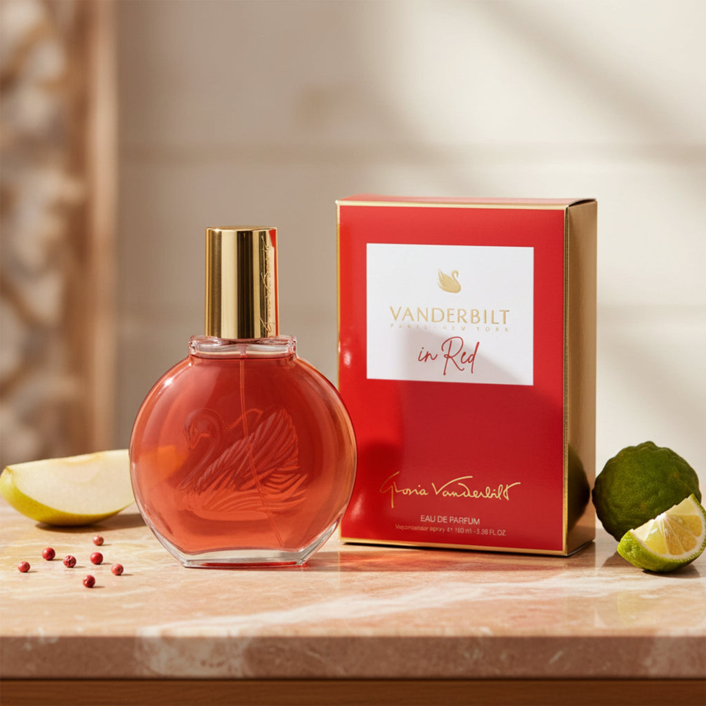 Gloria Vanderbilt Vanderbilt In Red Eau de Parfum Spray for Women 3.38 fl oz (100 ml) New Retail Box