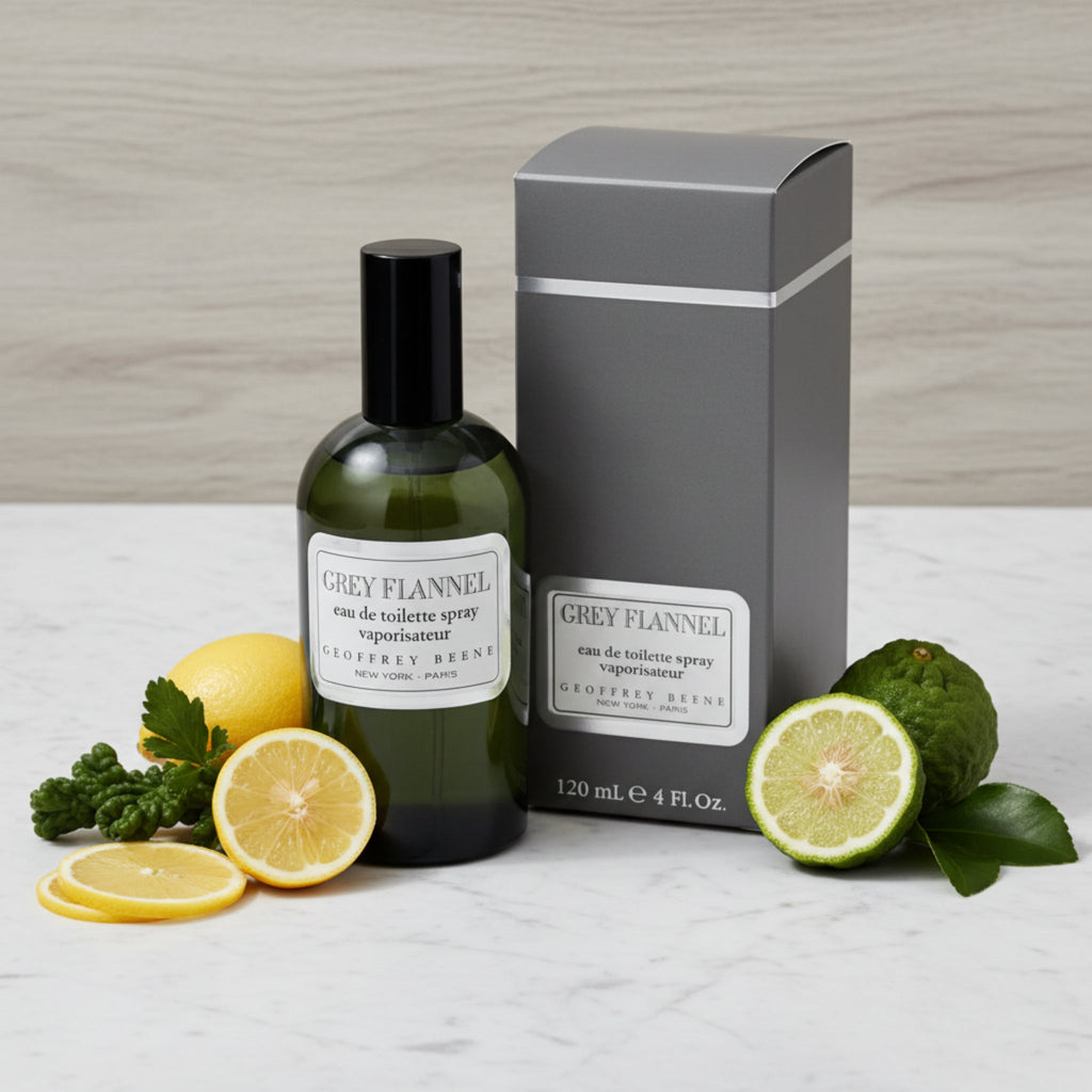 Grey Flannel by Geoffrey Beene cologne for men EDT 4.0 oz New in Box