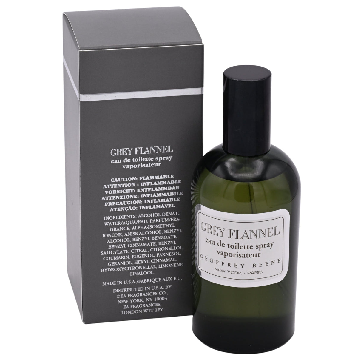Grey Flannel by Geoffrey Beene cologne for men EDT 4.0 oz New in Box