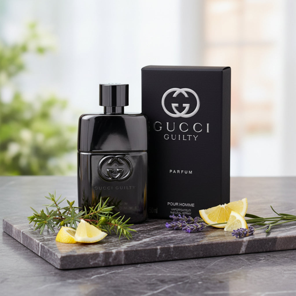 Gucci Guilty Pour Homme by Gucci Parfum Spray for Men 1.6 oz (50 ml)