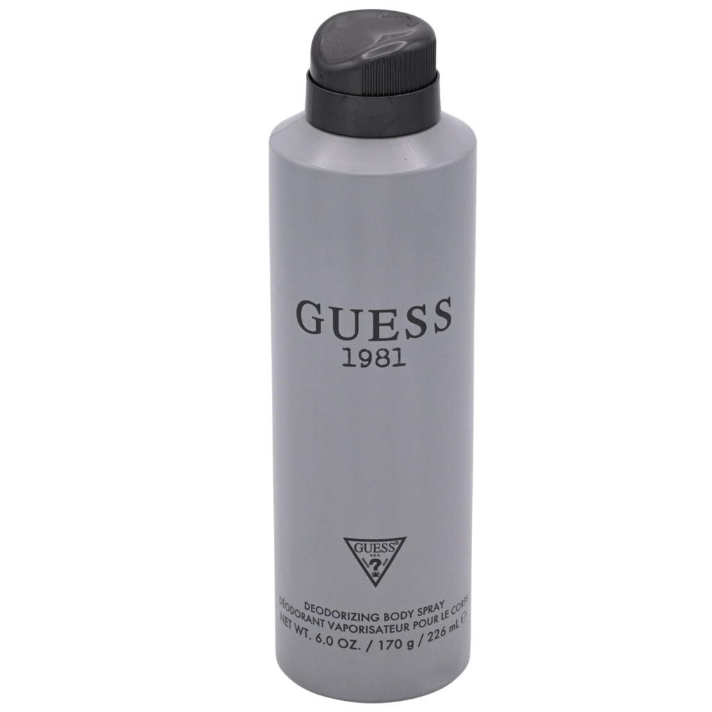 Guess 1981 Deodorizing Body Spray (Deodorant) for Men, 6.0 fl oz by Guess