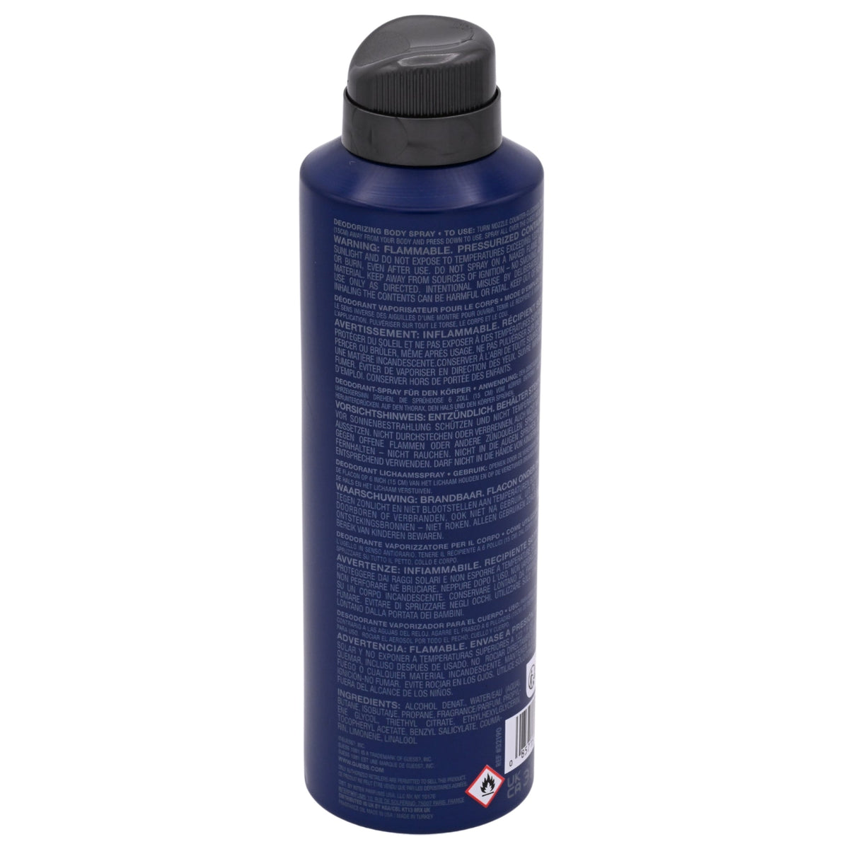 Guess 1981 Indigo Deodorizing Body Spray (Deodorant) for Men 6.0 fl oz by Guess