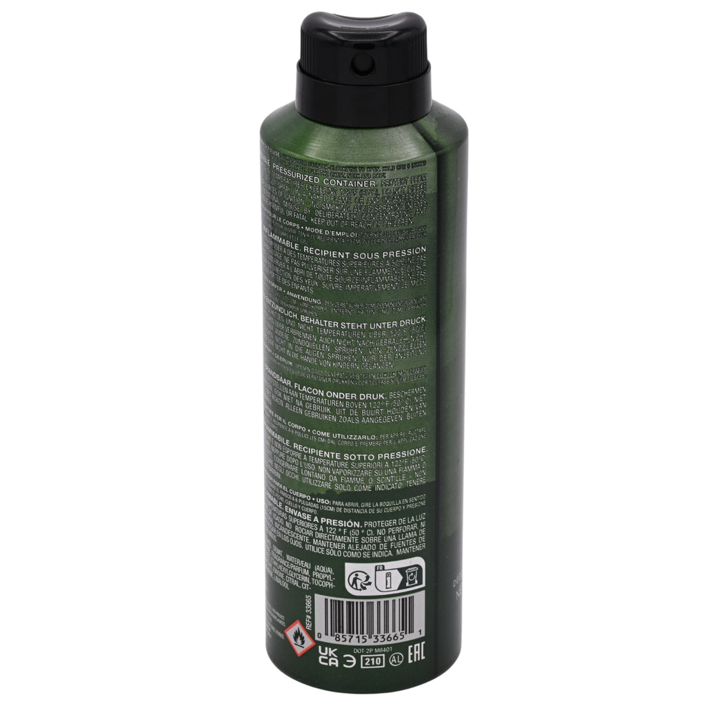 Guess Elements Forest Green Deodorizing Body Spray for Men, 6.0 oz