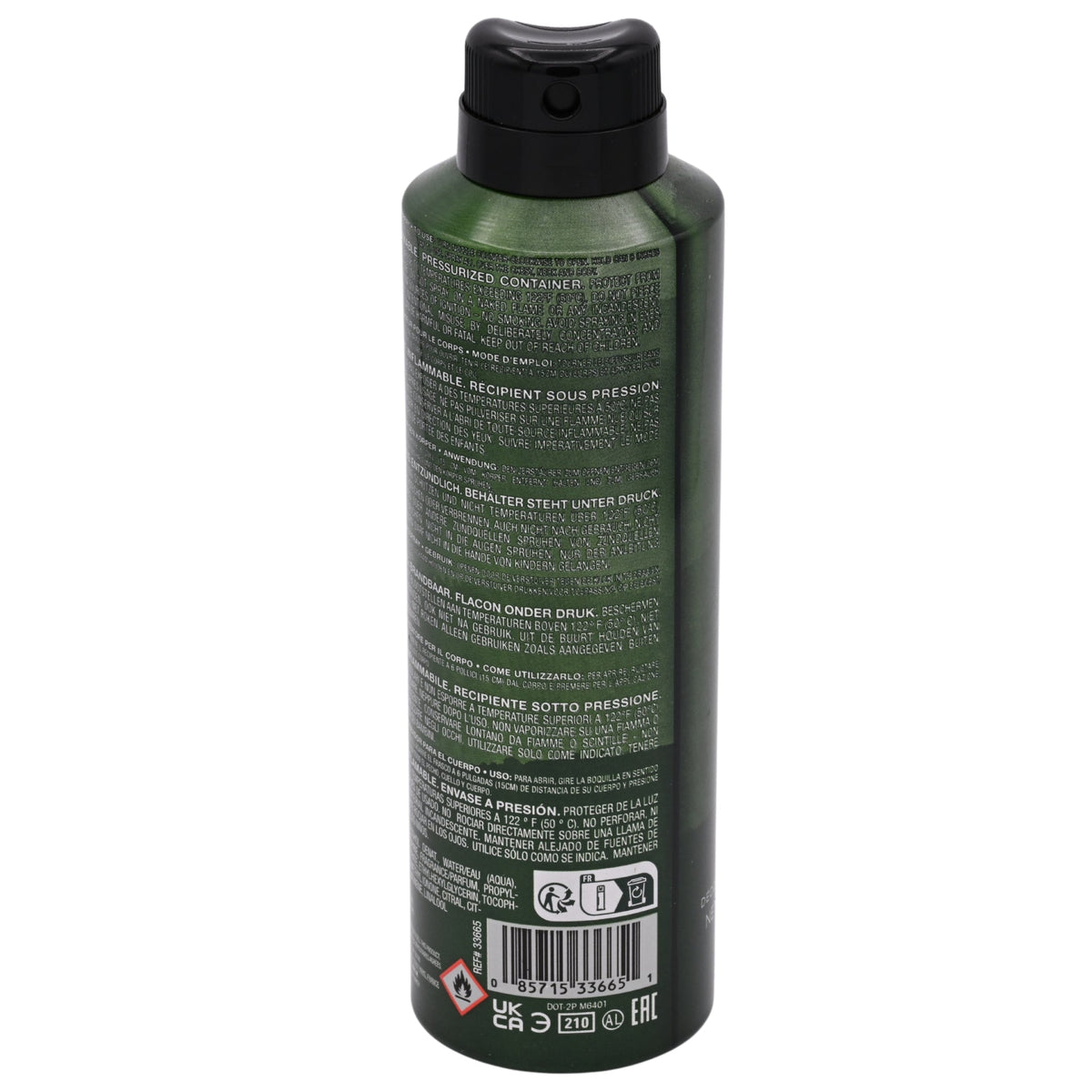 Guess Elements Forest Green Deodorizing Body Spray for Men, 6.0 oz