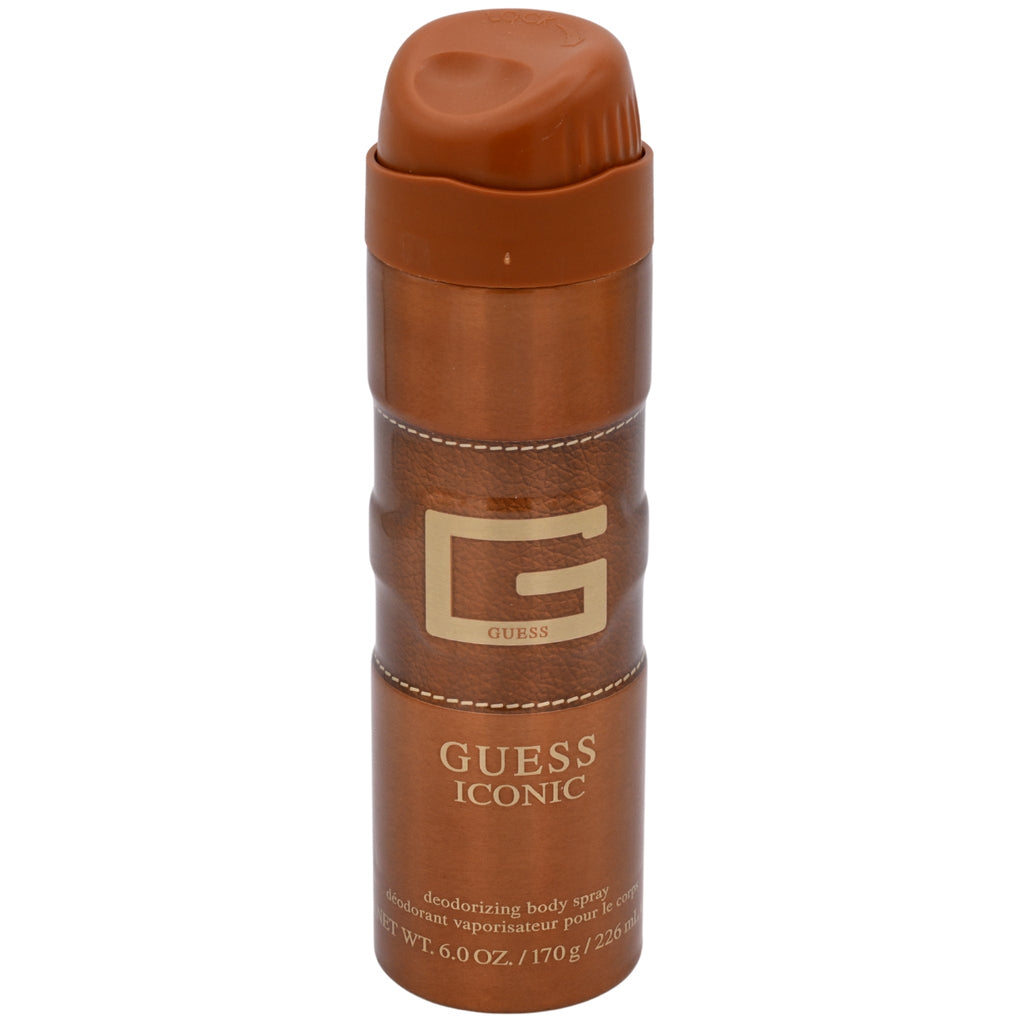 Guess Iconic Deodorizing Body Spray for Men, 6.0 oz