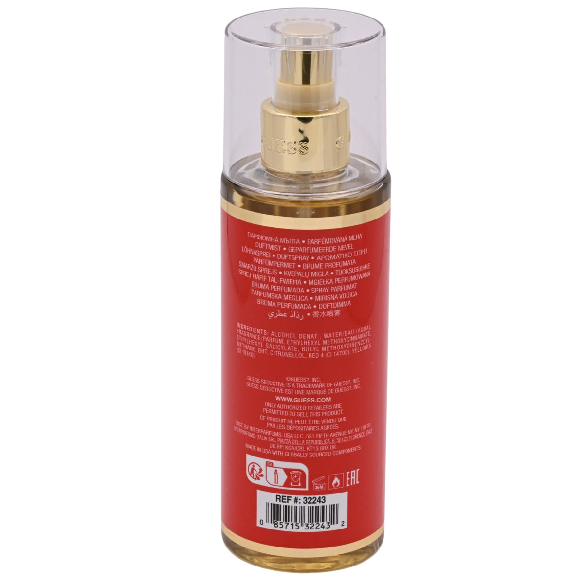 Guess Seductive Red Fragrance Mist Spray for Women 8.4 fl oz by Guess