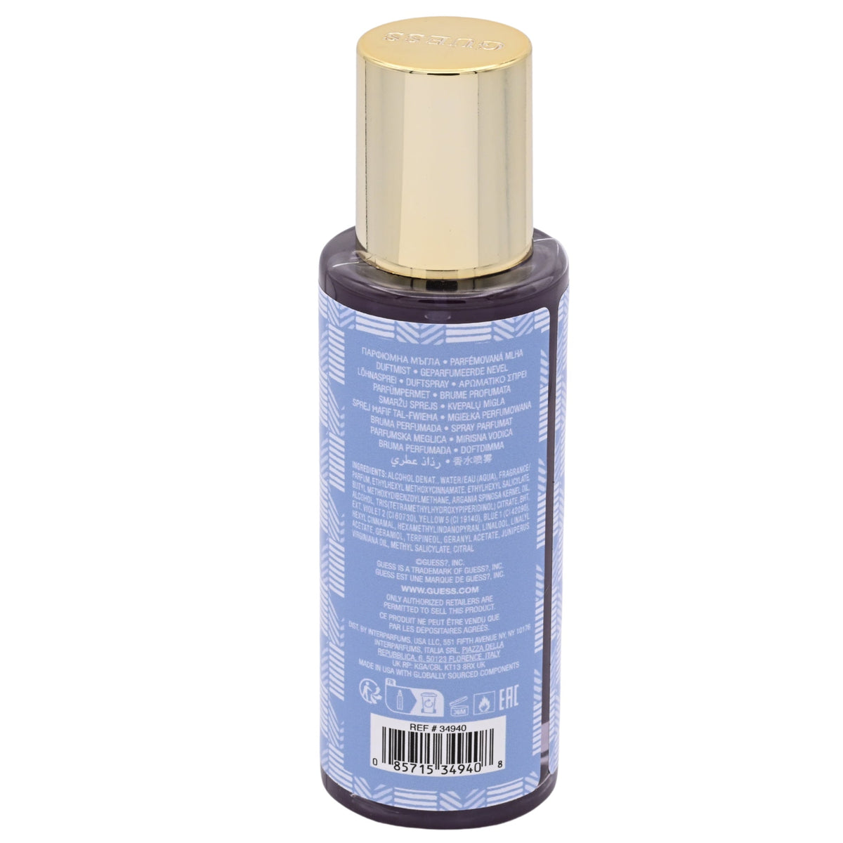 Guess Travel Stories Fiji Fragrance Mist Spray for Women 8.4 fl oz (Hair & Body Mist)