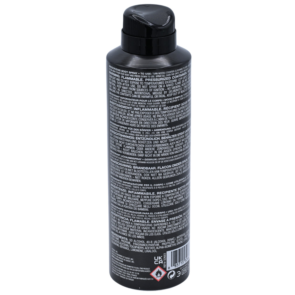 GUESS Uomo Deodorizing Body Spray for Men 6.0 fl oz