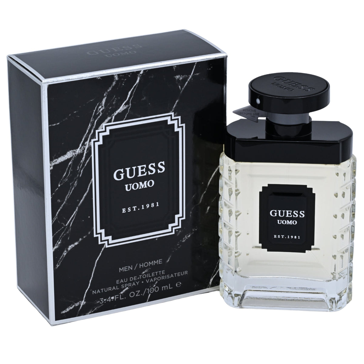 Guess Uomo Eau de Toilette (EDT) Spray for Men 3.4 oz by Guess