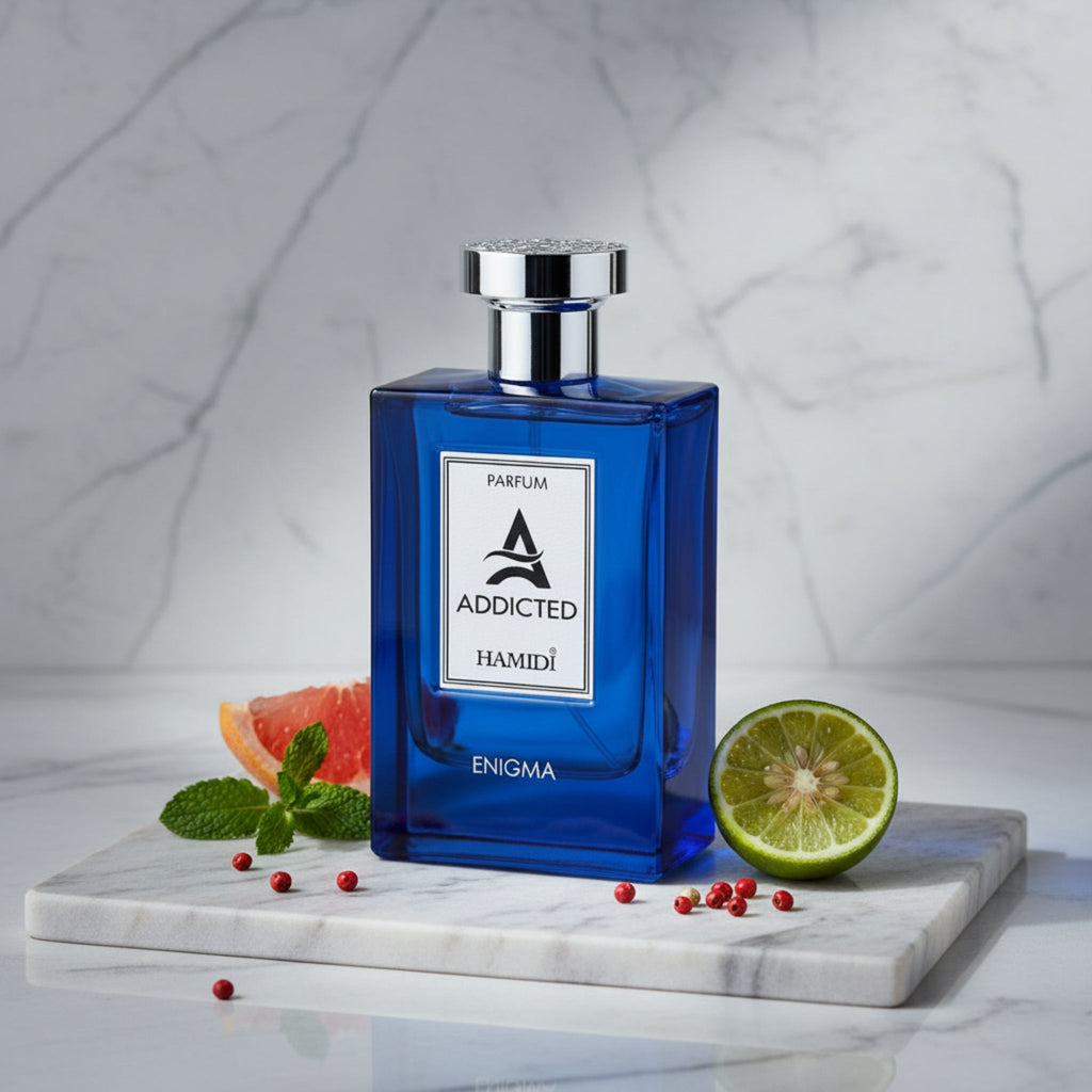 Hamidi Addicted Enigma Eau de Parfum Spray for Men 4 oz (120 ml) New Retail Box