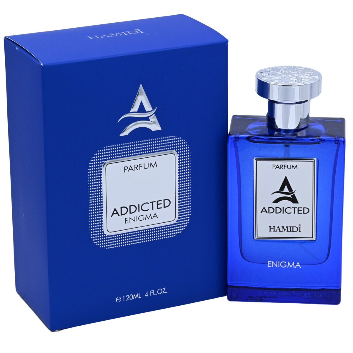 Hamidi Addicted Enigma Eau de Parfum Spray for Men 4 oz (120 ml) New Retail Box