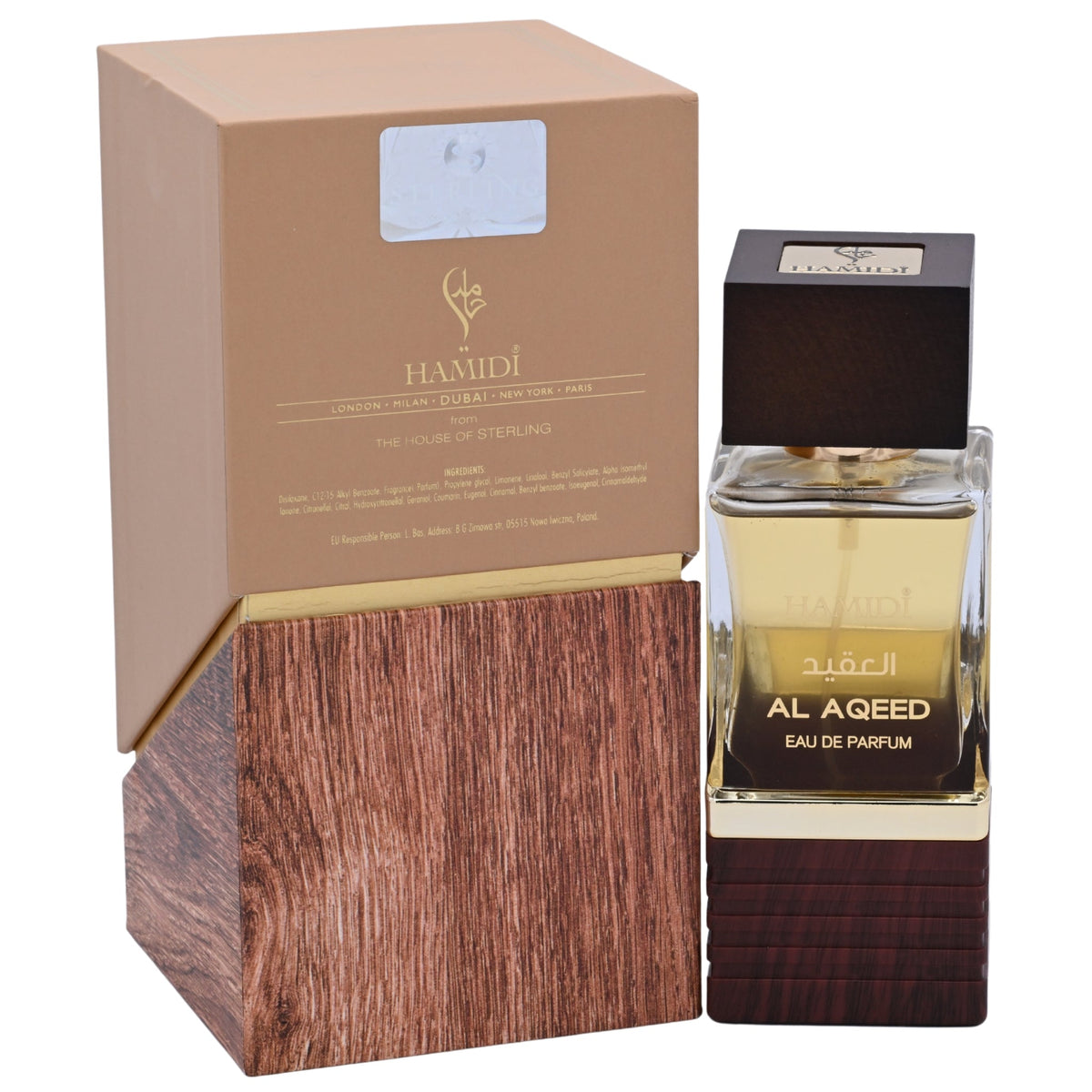Hamidi Al Aqeed Eau de Parfum (EDP) Spray Unisex 3.4 oz (100ml) New in Retail Box