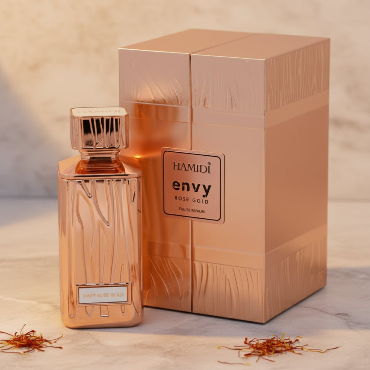 Hamidi Envy Rose Gold Eau de Parfum (EDP) Spray Unisex 3.4 oz / 100 ml New in Retail Box