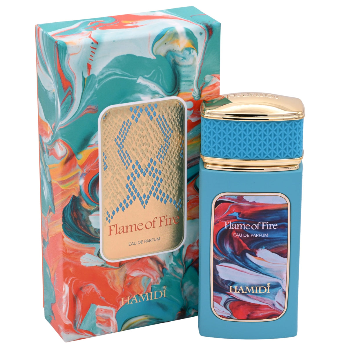 Hamidi Flame of Fire Eau de Parfum Spray, Unisex, 3.4 oz (100 ml) - Hamidi