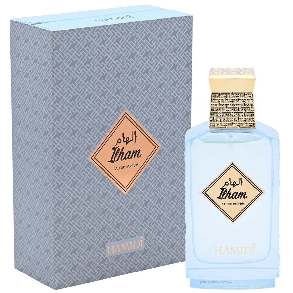 Hamidi Ilham Eau de Parfum (EDP) Spray for Men 3.4 oz (100ml) - Hamidi