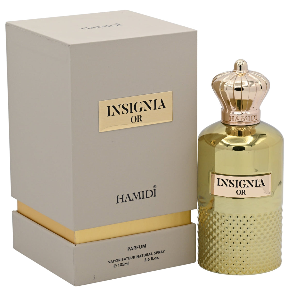 Hamidi Insignia Or EDP Spray Men, 3.6 oz 105ml New Box