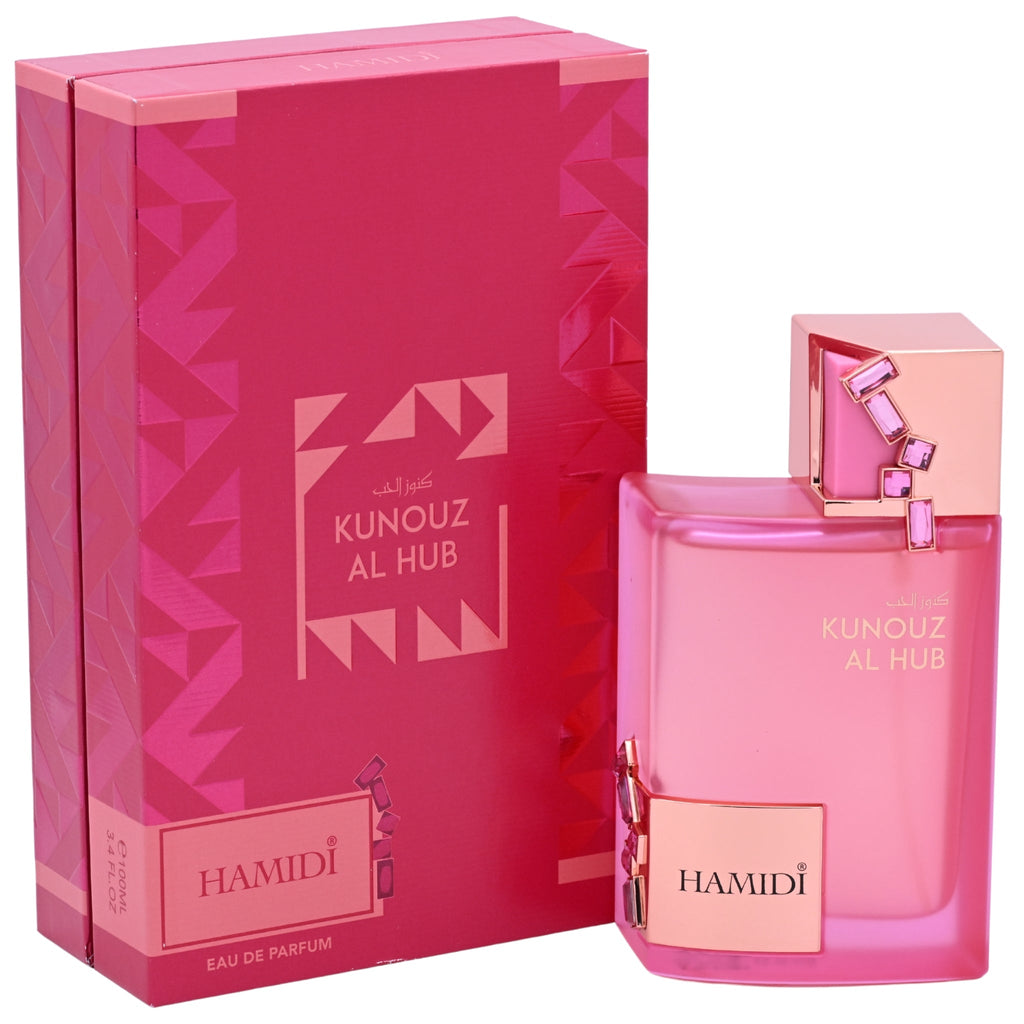 Hamidi Kunouz Al Hub Eau de Parfum (EDP) Unisex Spray 3.4 oz / 100 ml - New in Box