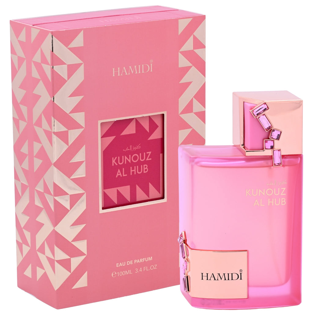 Hamidi Kunouz Al Hub Eau de Parfum (EDP) Unisex Spray 3.4 oz / 100 ml - New in Box