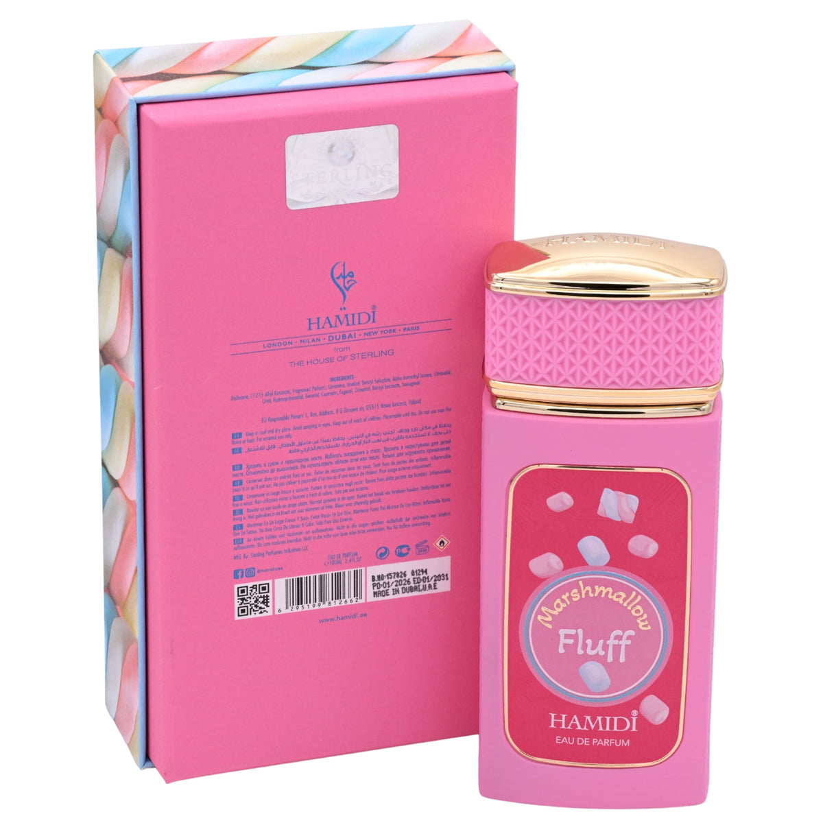 Hamidi Marshmallow Fluff Eau de Parfum (EDP) Spray for Women 3.4 oz / 100 ml New Retail Box