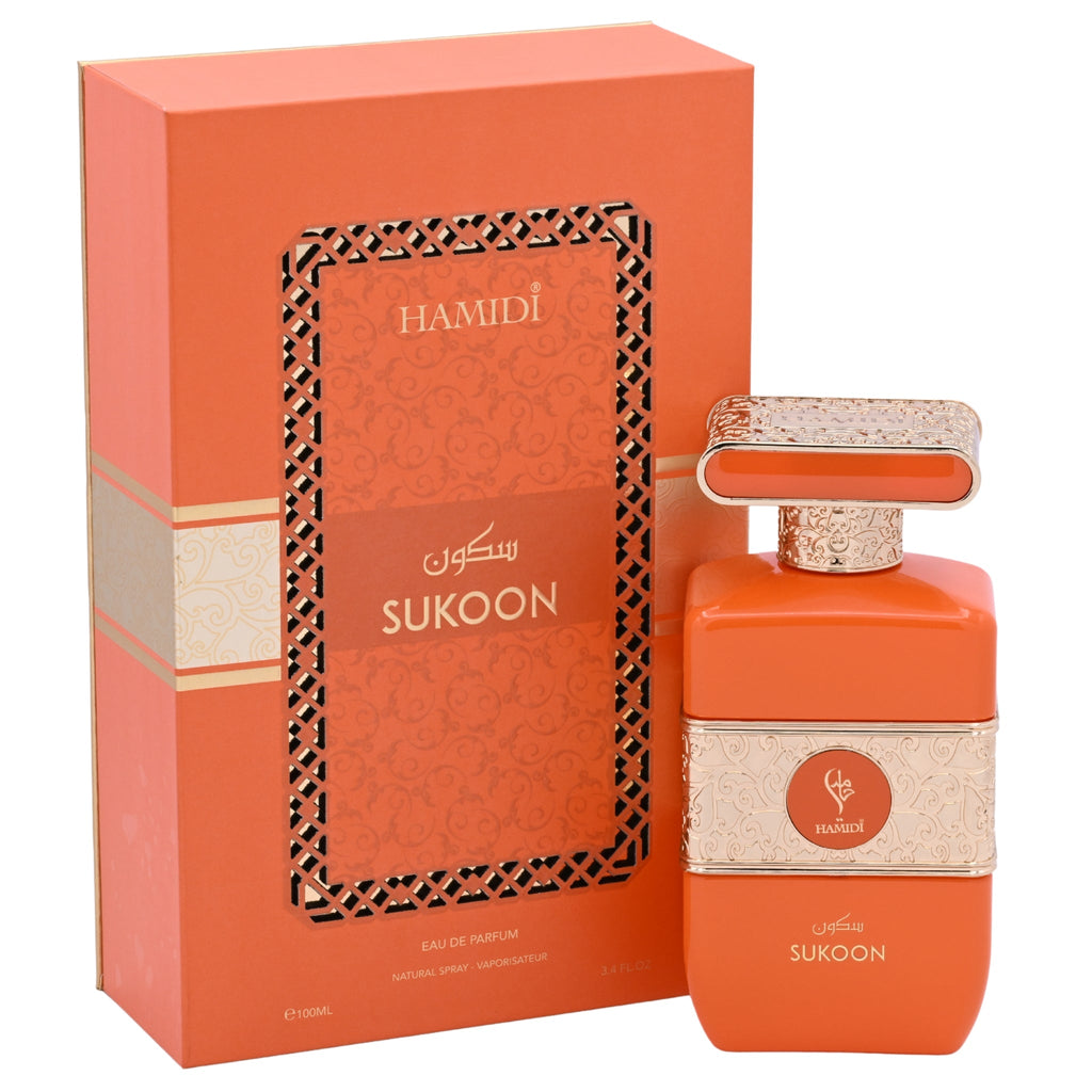 Hamidi Sukoon Eau de Parfum (EDP) Spray for Women 3.4 oz (100 ml) - New Retail Box