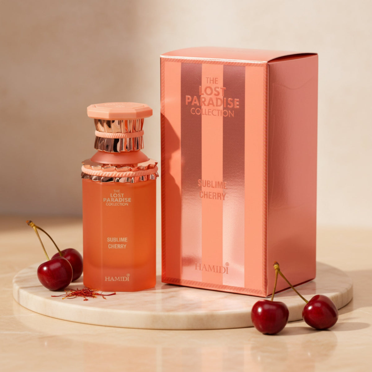Hamidi The Lost Paradise Sublime Cherry Eau de Parfum Spray for Women 3.4 fl oz (100 ml) New Retail Box