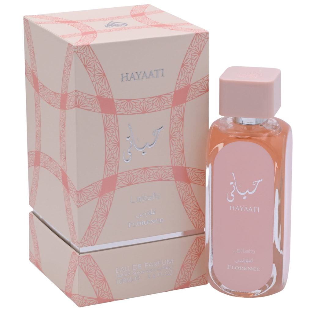 Hayaati Florence by Lattafa perfume for her EDP 3.3 / 3.4 oz New in Box